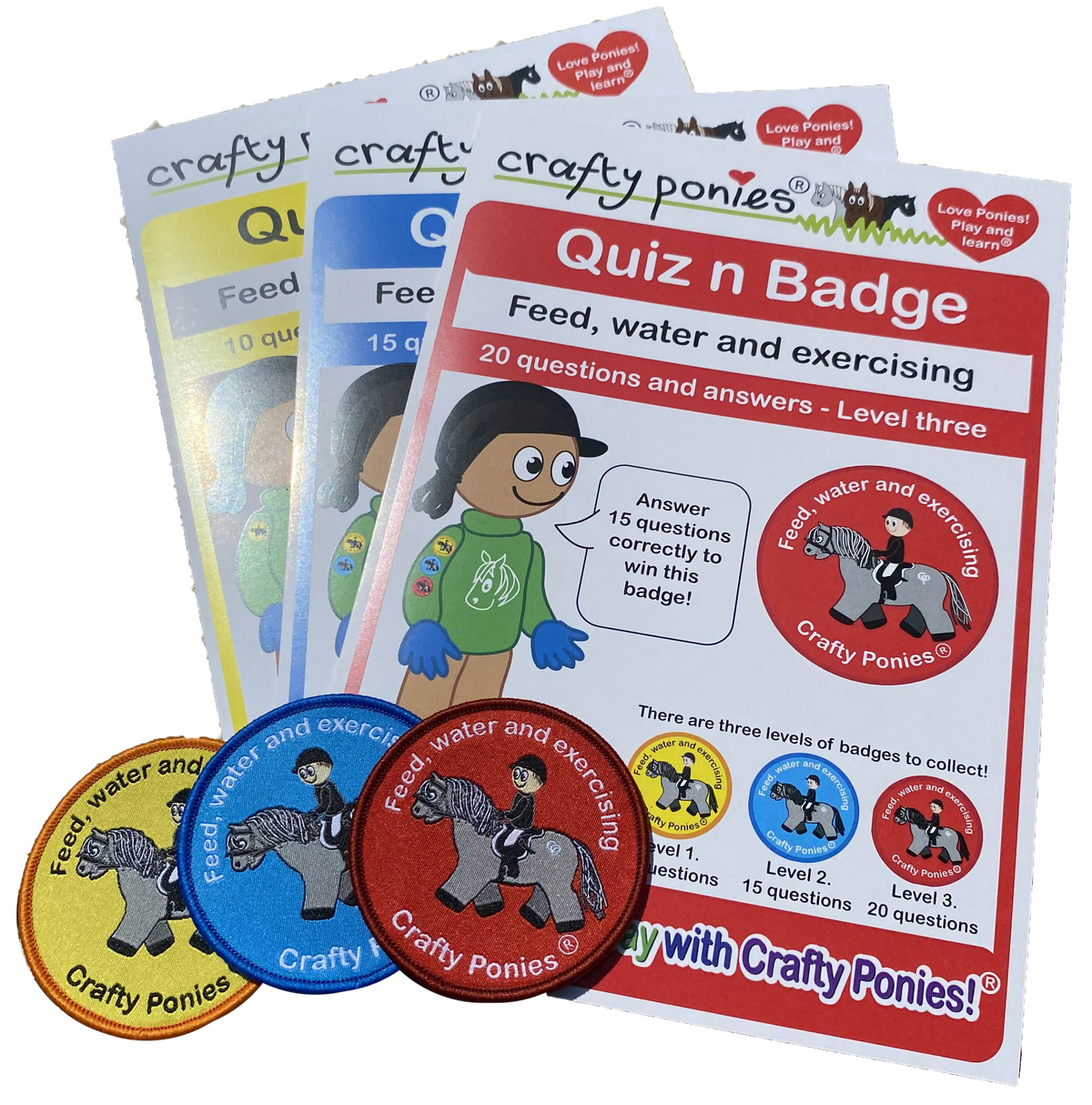 Quiz Booklets and Badges