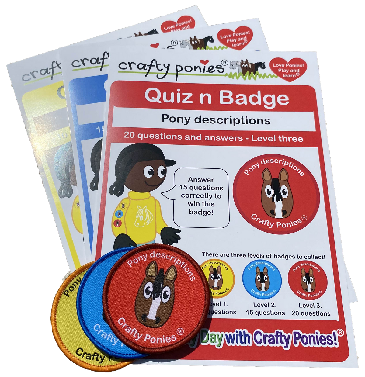 Quiz Booklets and Badges