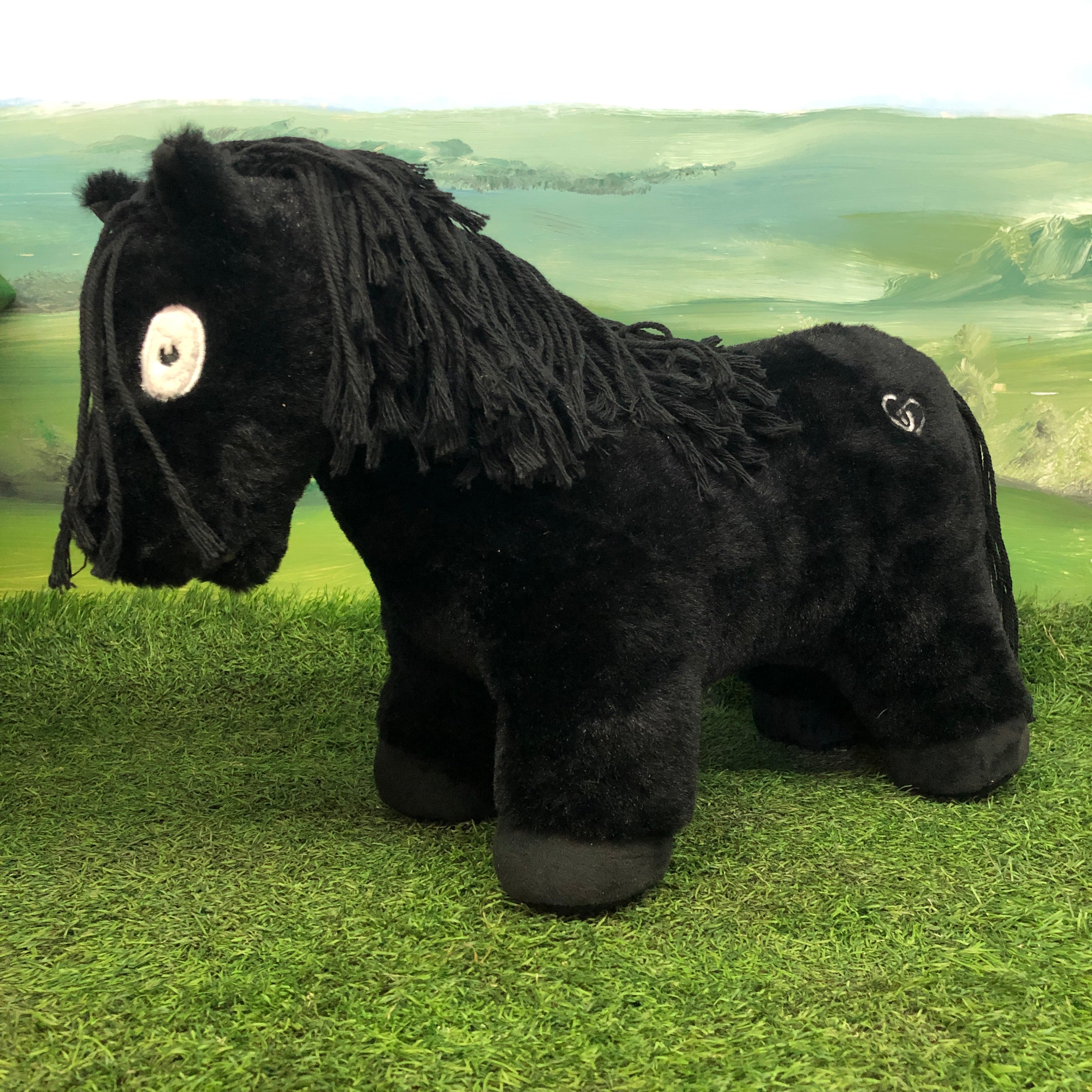 Crafty Ponies Soft Toy Pony *ALL* BLACK