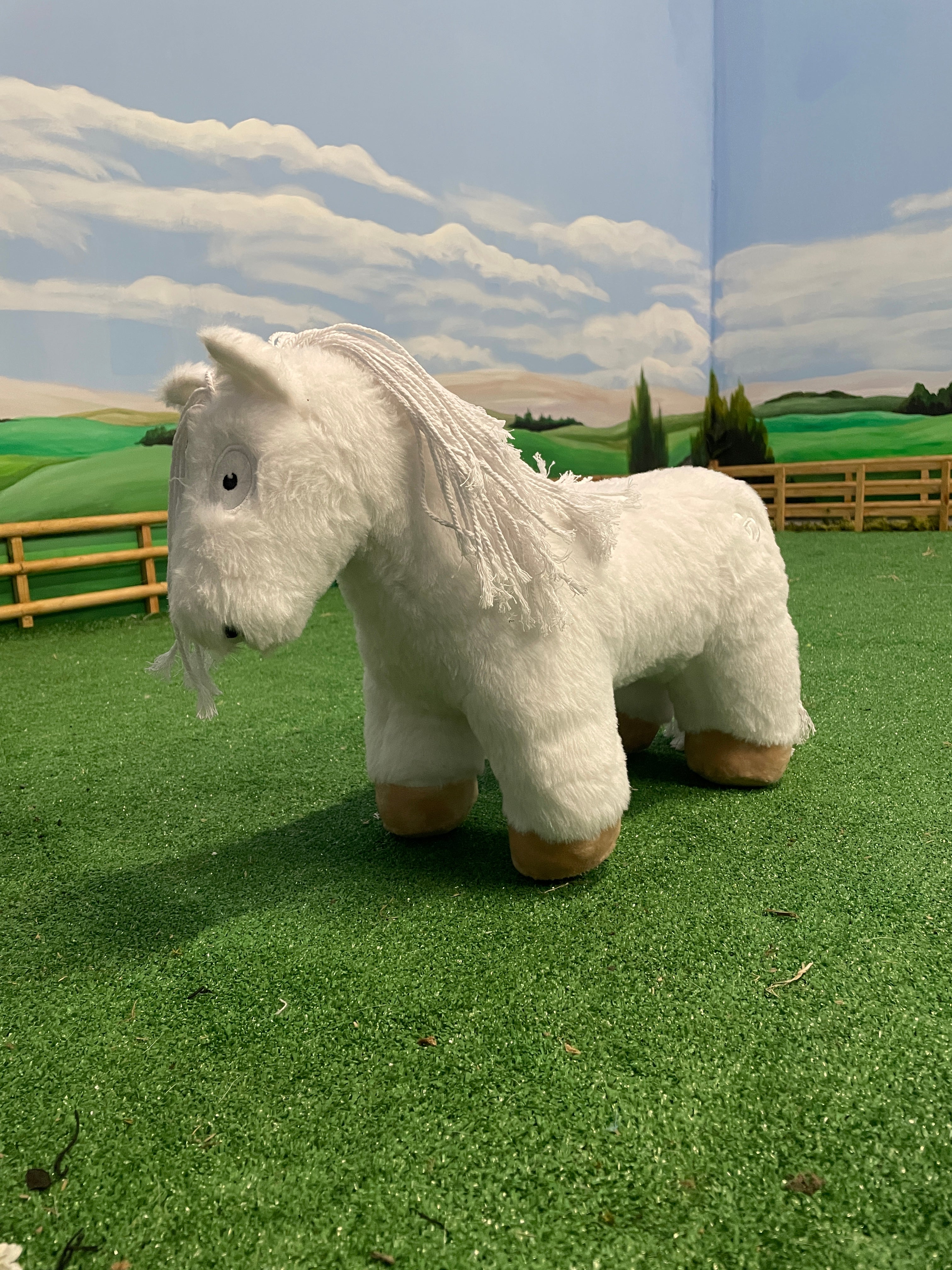Crafty Ponies Soft Toy Pony WHITE