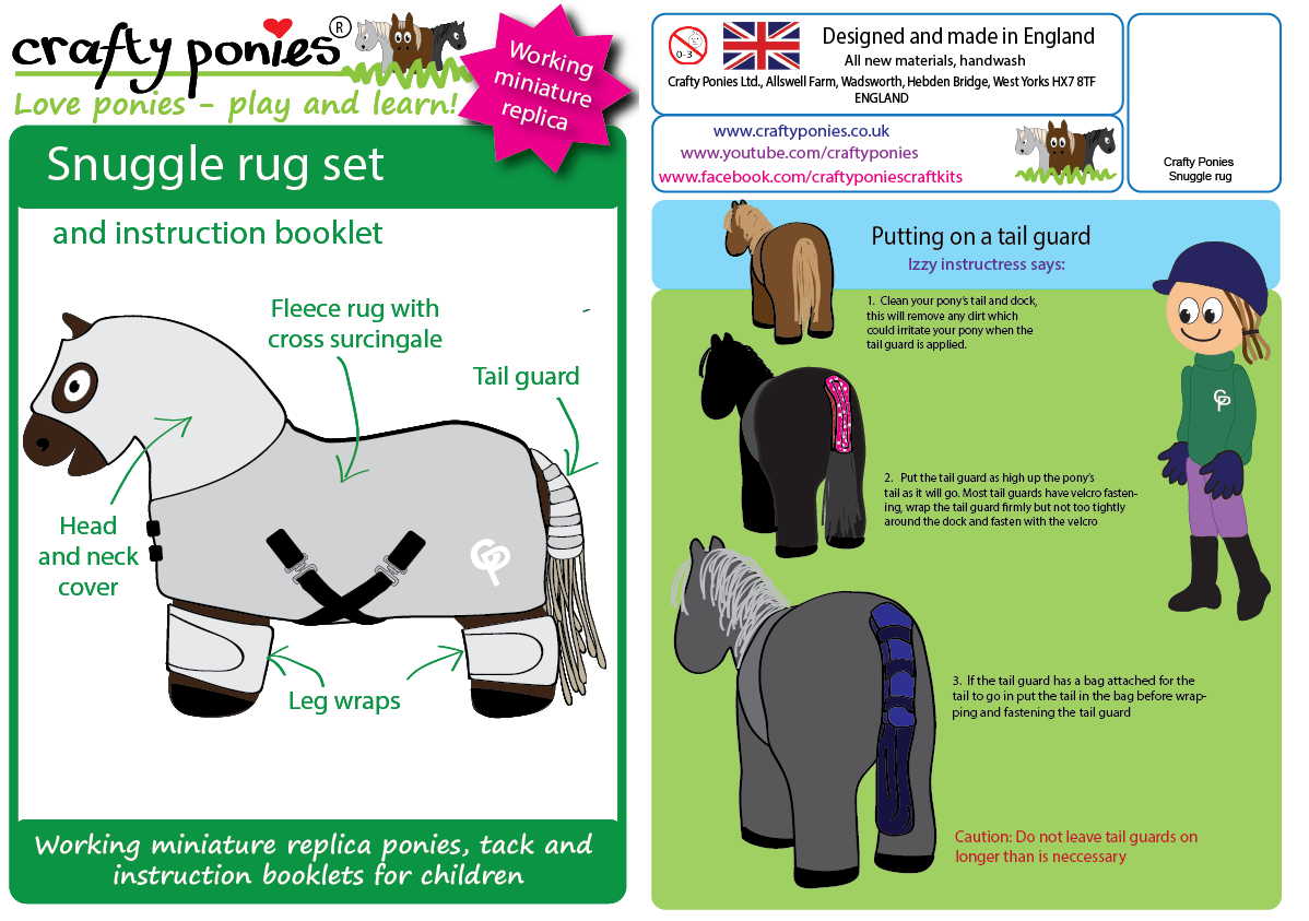 Snuggle Rug Set – Crafty Ponies UK